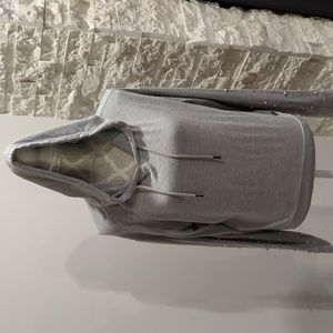 MNY Marc New York performance grey hoodie with beaded sleeves